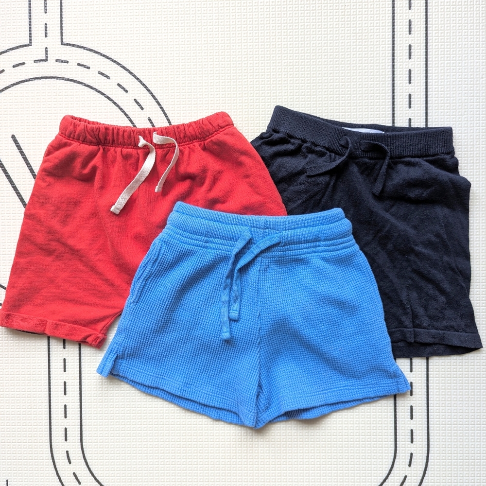 Toddler 24M Summer Shorts Set Bundle - Les Gamins, Fin & Vince, Zara